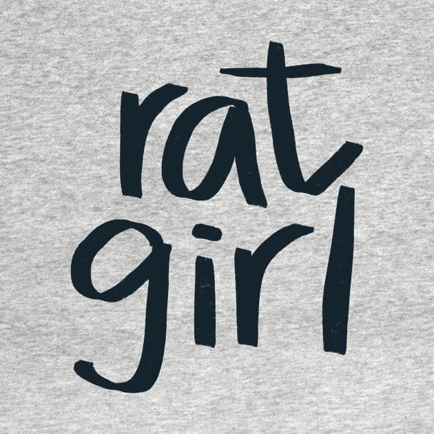 Rat Girl - black by Krumla